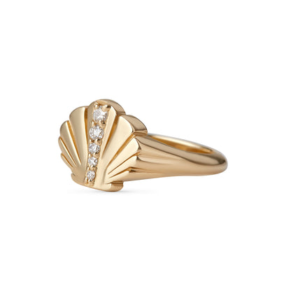 Sea Shell Pinky Ring