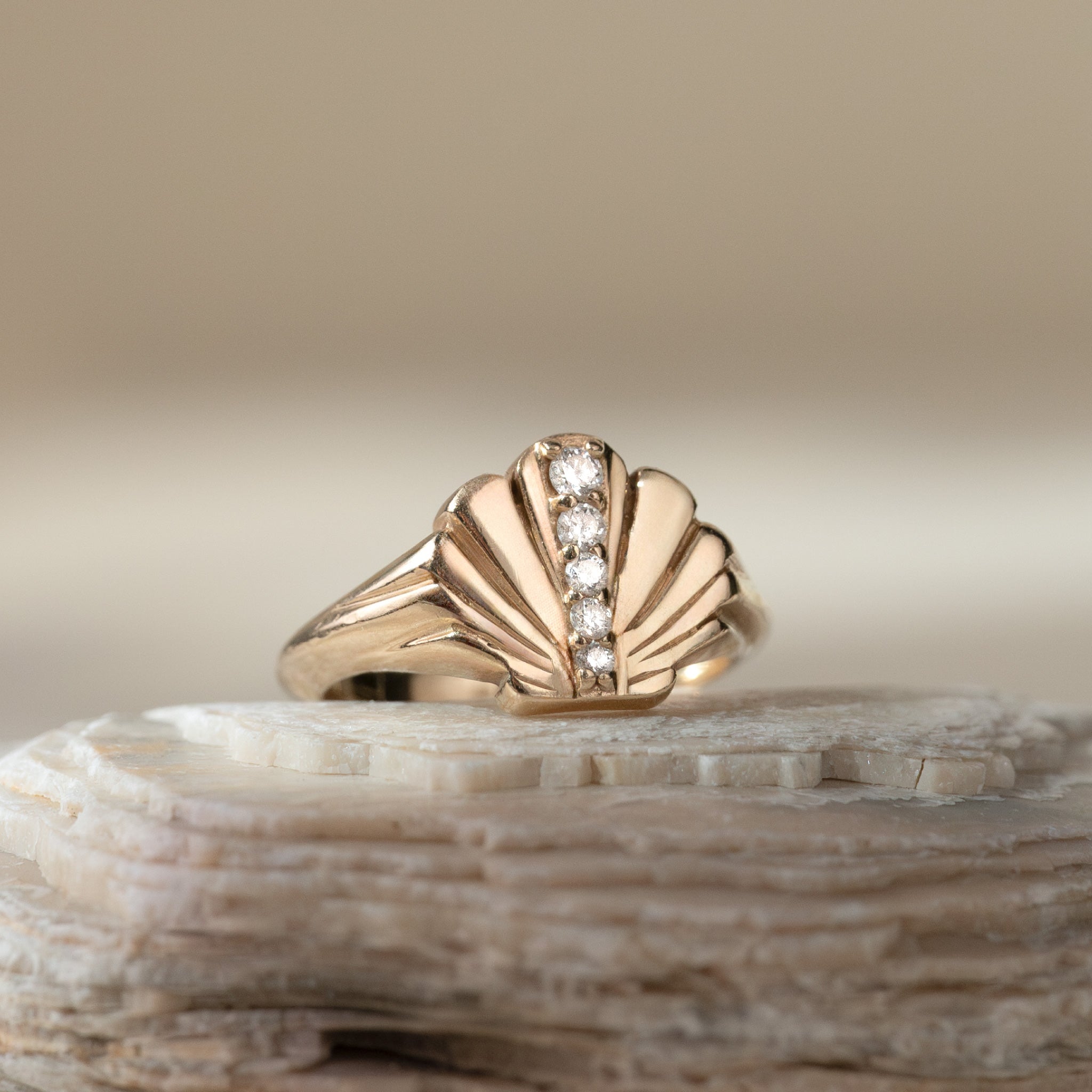 Sea Shell Pinky Ring