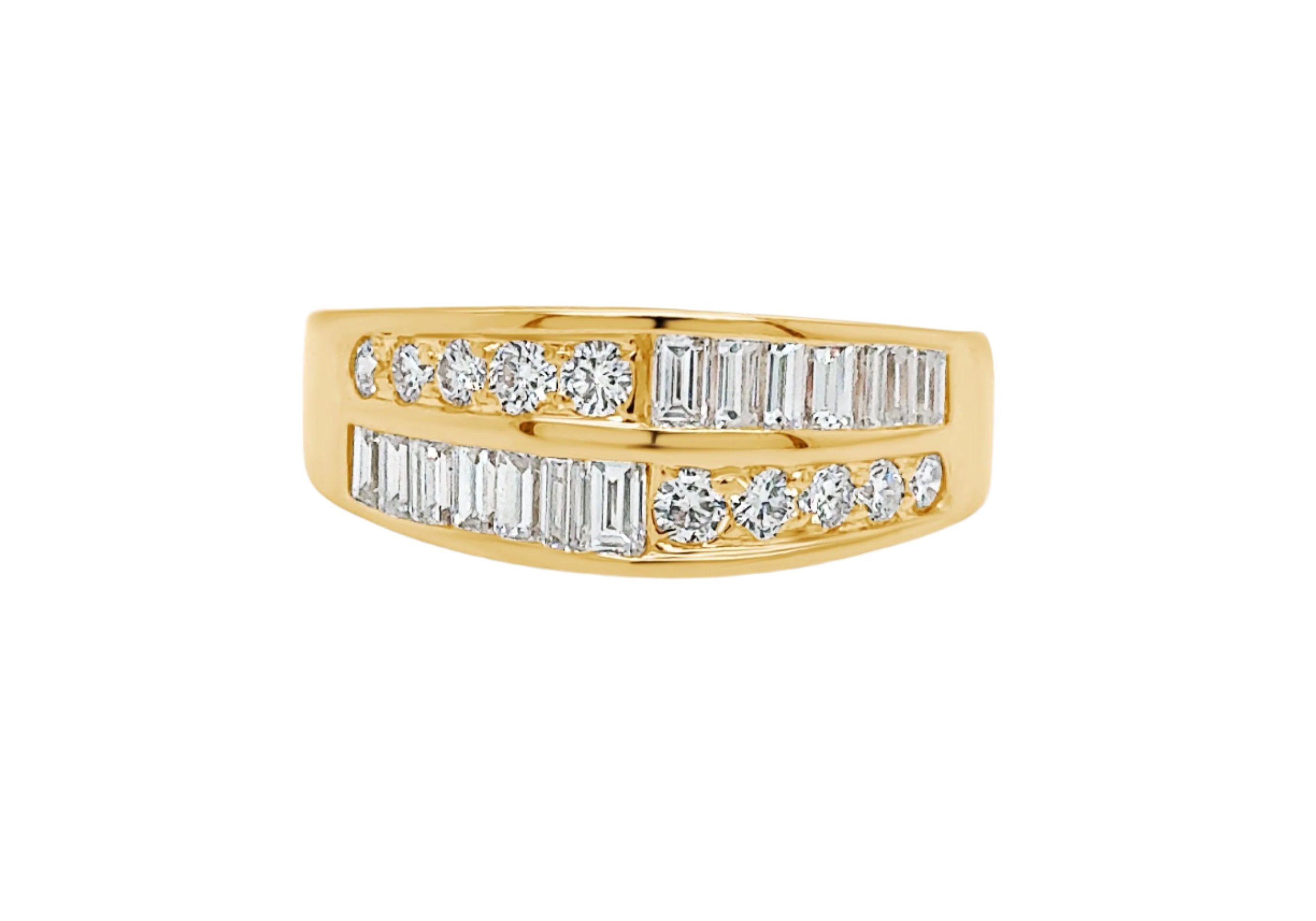 Ring 18k Gold &amp; Diamonds