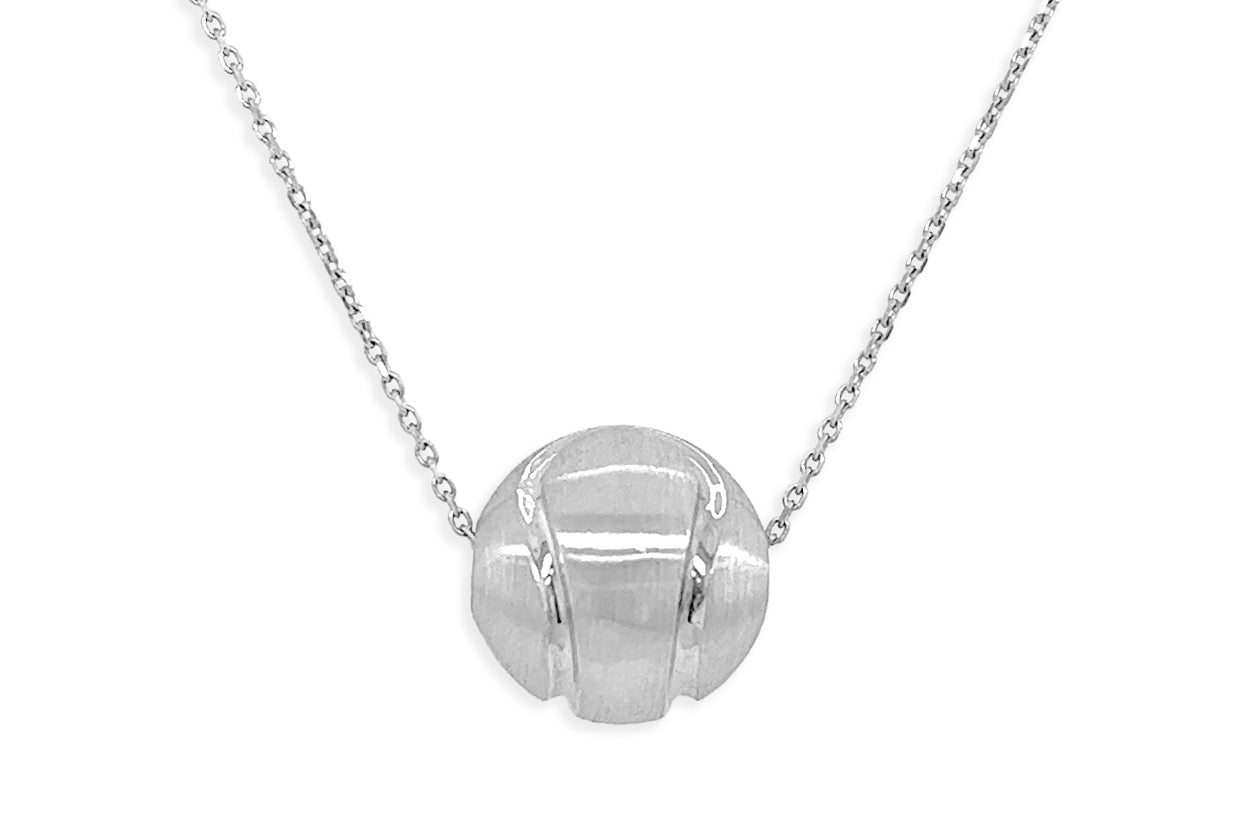 Necklace Tennis &amp; Padel Ball 14kt Gold
