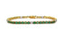 Bracelet 14kt Gold Oval Emeralds & Diamonds Tennis - Diamond Tales Fine Jewelry