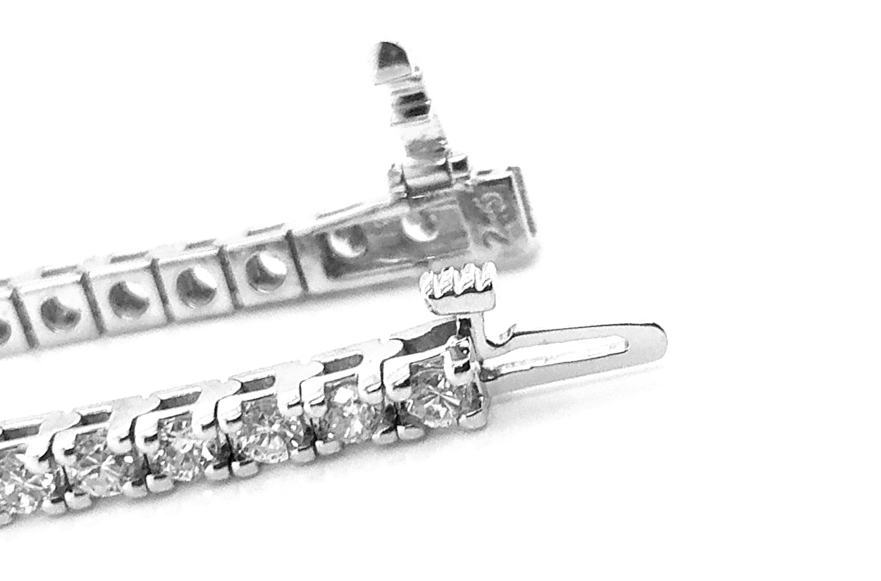 Bracelet Tennis 18kt White Gold &amp; 55 Diamonds - Diamond Tales Fine Jewelry