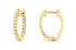 Earrings 18kt Gold Hoops & Inside Out Diamonds - Diamond Tales Fine Jewelry