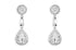 Earrings 18kt Gold Teardrop GIA Diamonds Dangle Studs - Diamond Tales Fine Jewelry