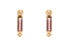 Earrings Bicolor Tourmaline & Diamonds - Diamond Tales Fine Jewelry