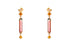 Earrings Long Bicolor Tourmaline & Diamonds - Diamond Tales Fine Jewelry