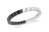 Eternity Ring 18kt Gold Black & White Diamonds - Diamond Tales Fine Jewelry