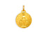 Medal Miraculous 18kt Solid Gold Pendant - Diamond Tales Fine Jewelry