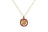 Medal Our Lady of Mount Carmen | Virgen del Carmen Gold & Ruby - Diamond Tales Fine Jewelry