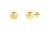 Mini Earrings 18kt Gold Ball 5mm Studs - Diamond Tales Fine Jewelry