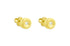 Mini Earrings 18kt Gold Center Diamonds Studs - Diamond Tales Fine Jewelry