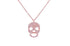 Necklace 14kt Gold Skull with Diamonds - Diamond Tales Fine Jewelry