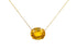 Necklace 6.52cts Yellow Sapphire 14kt Gold - Diamond Tales Fine Jewelry