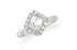 Ring 18kt White Gold & Rough Diamond - Diamond Tales Fine Jewelry